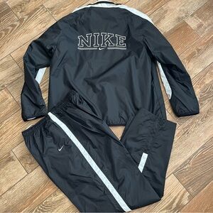 Vintage Nike Tracksuit Windbreaker Spellout Y2K 90’s